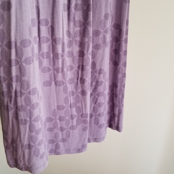 Daisy Fuentes Women's Purple Shift Dress - Picture 6 of 7